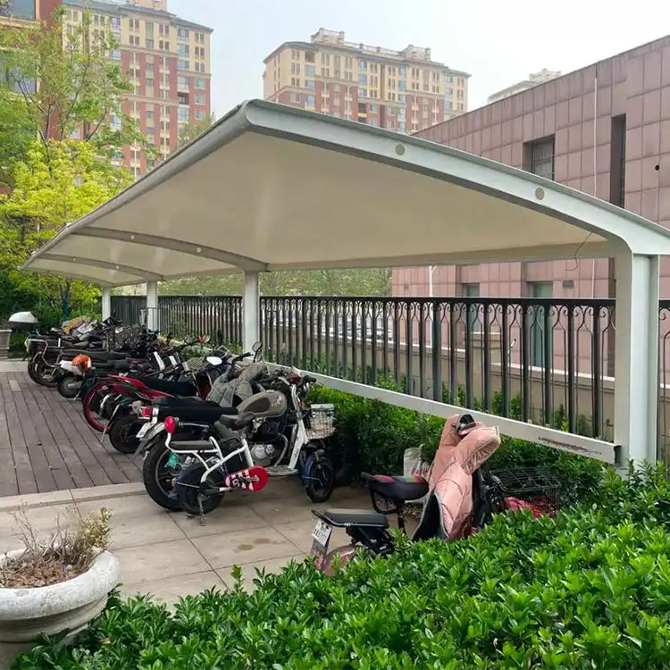 会昌县膜结构电动车棚